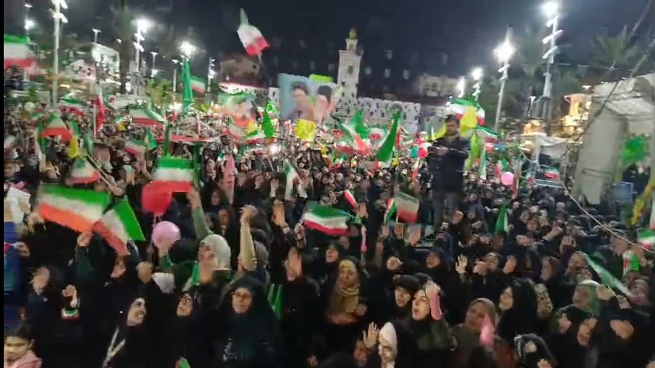 پنجاهمین شب خونخواهی رهبر شهید انقلاب در رشت + فیلم