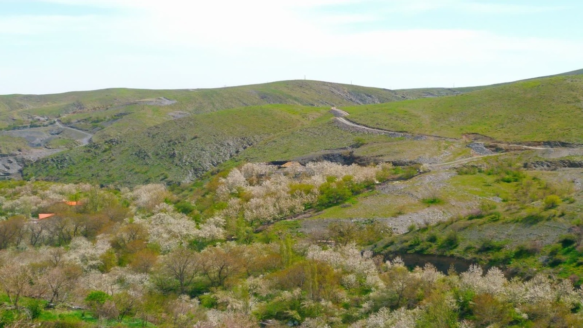 باشگاه خبرنگاران -نمایی از طبیعت بهاری روستای ازغد از لنز دوربین شهروندخبرنگار