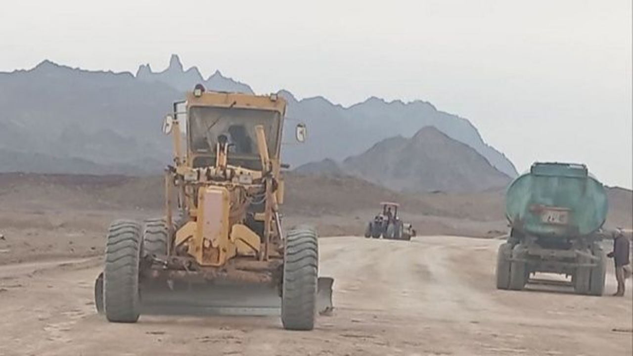 ساخت ۷۲ کیلومتر بزرگراه در مسیر زاهدان - خاش
