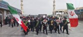 باشگاه خبرنگاران -حضور خانواده شهدای میناب در مسجد مقدس جمکران؛ استقبال پرشور و اقامه نماز به امامت تولیت آستان
