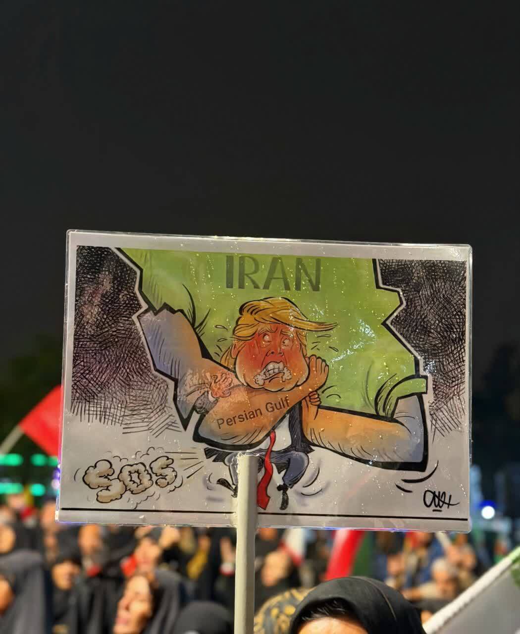 خروش با صلابت شهرک دولت آباد شهرری در حمایت از رهبری