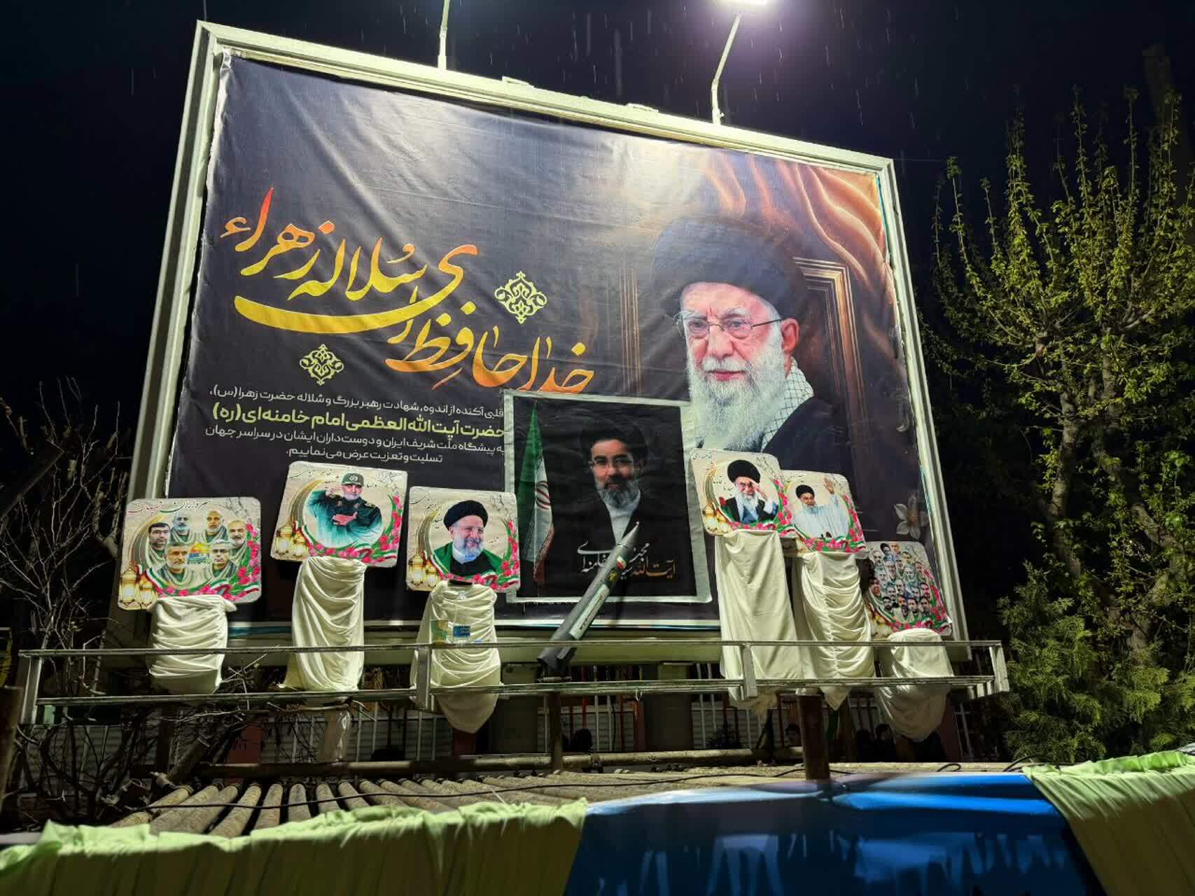 خروش با صلابت شهرک دولت آباد شهرری در حمایت از رهبری