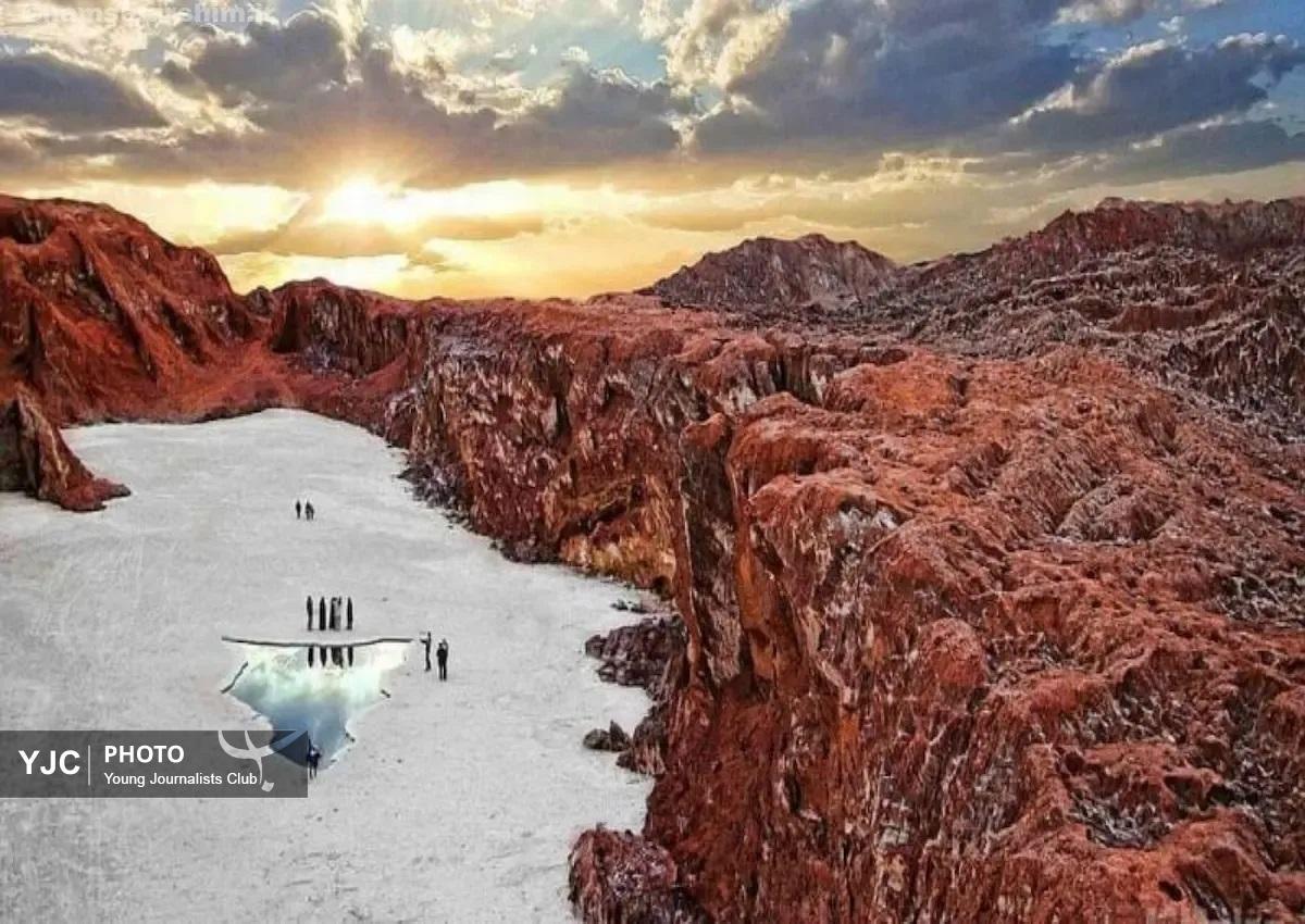 تجربه سفر به سیاره مریخ در دل کویر قم + تصاویر