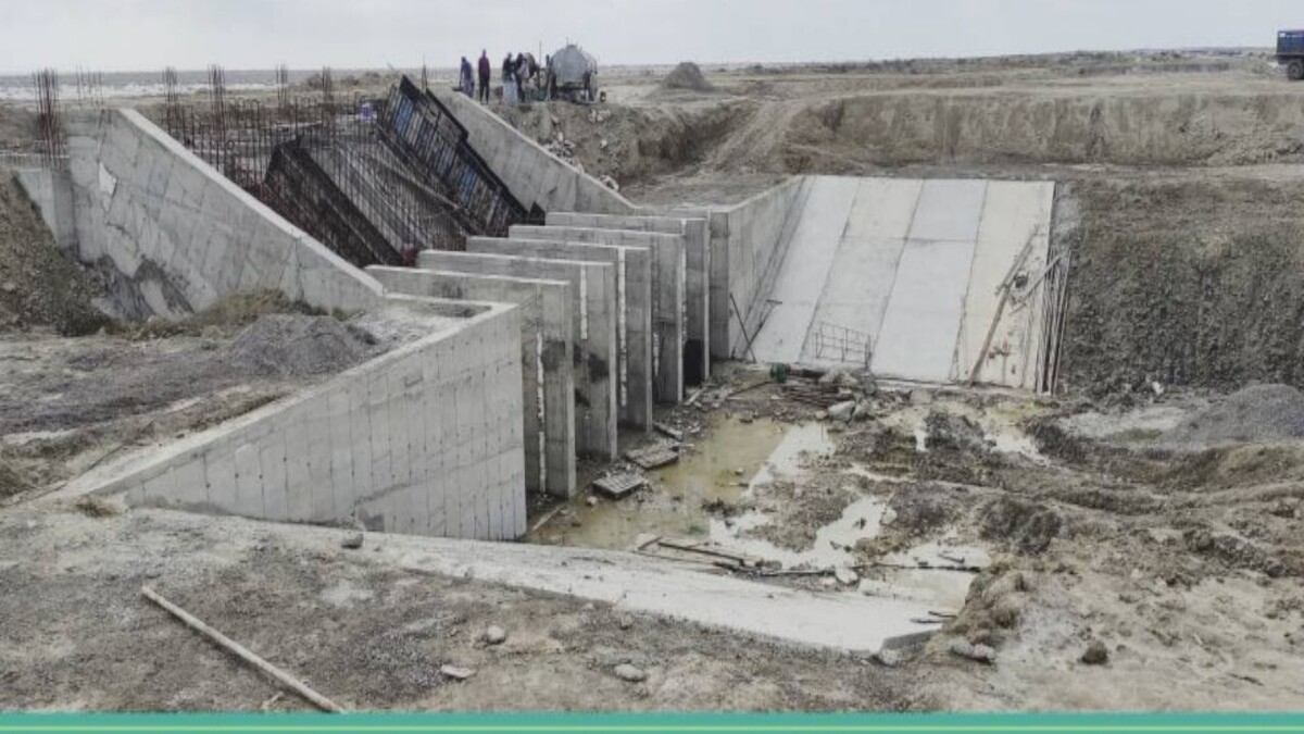 باشگاه خبرنگاران -پیشرفت ۸۰ درصدی ایستگاه پمپاژ تالاب بین‌المللی گمیشان