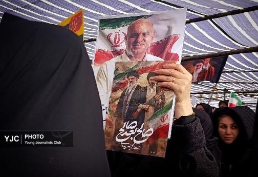 تشییع سرباز گمنام امام زمان شهید حاج رمضان حسنوند در سلسله + تصامیر