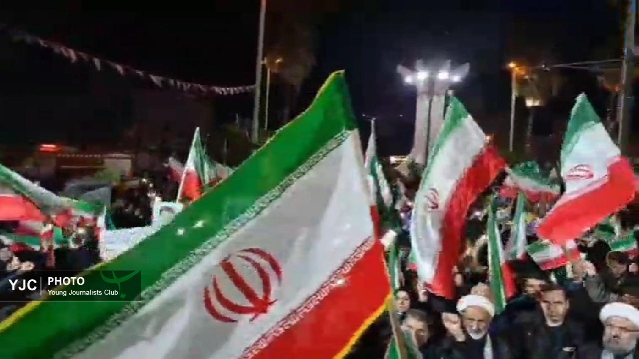 بزن که خوب میزنی؛ اعلام حمایت پلدختری‌ها از روحیه بزن‌ بهادر سپاه و ارتش + فیلم