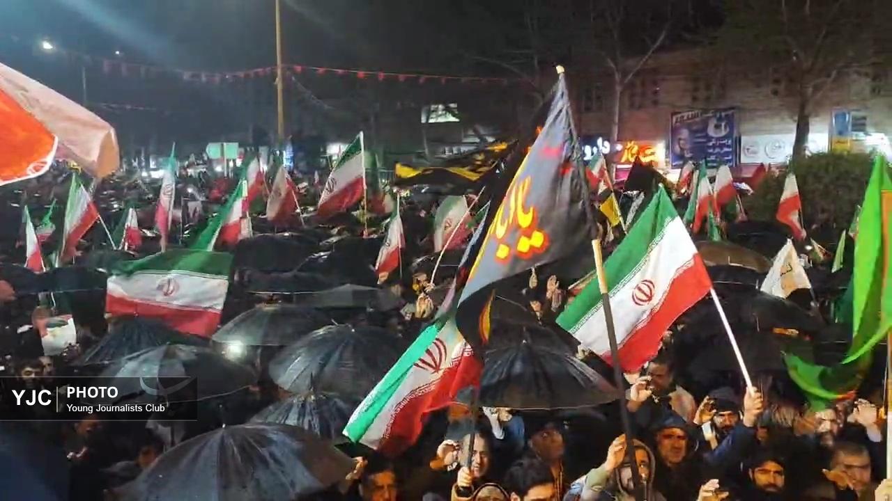 خرم آباد در شب بیست و نهم حماسه؛ضربه آخرو بزن + فیلم