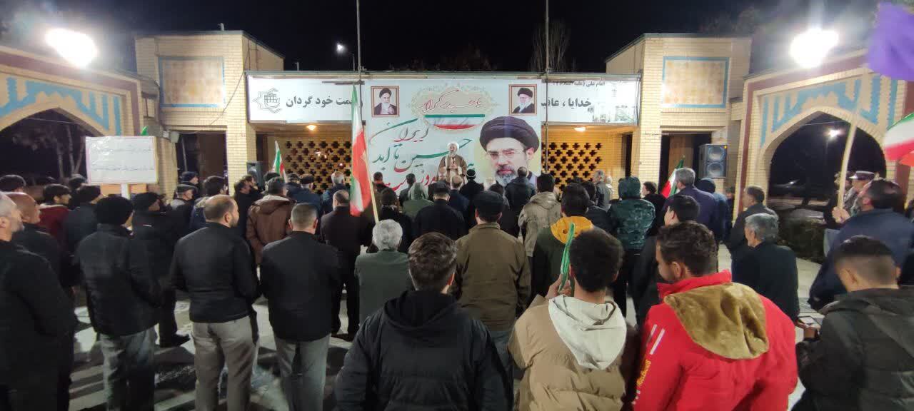 شور و حال صالح آبادی&zwnj;ها در پنجاه و یکمین تجمع شبانه