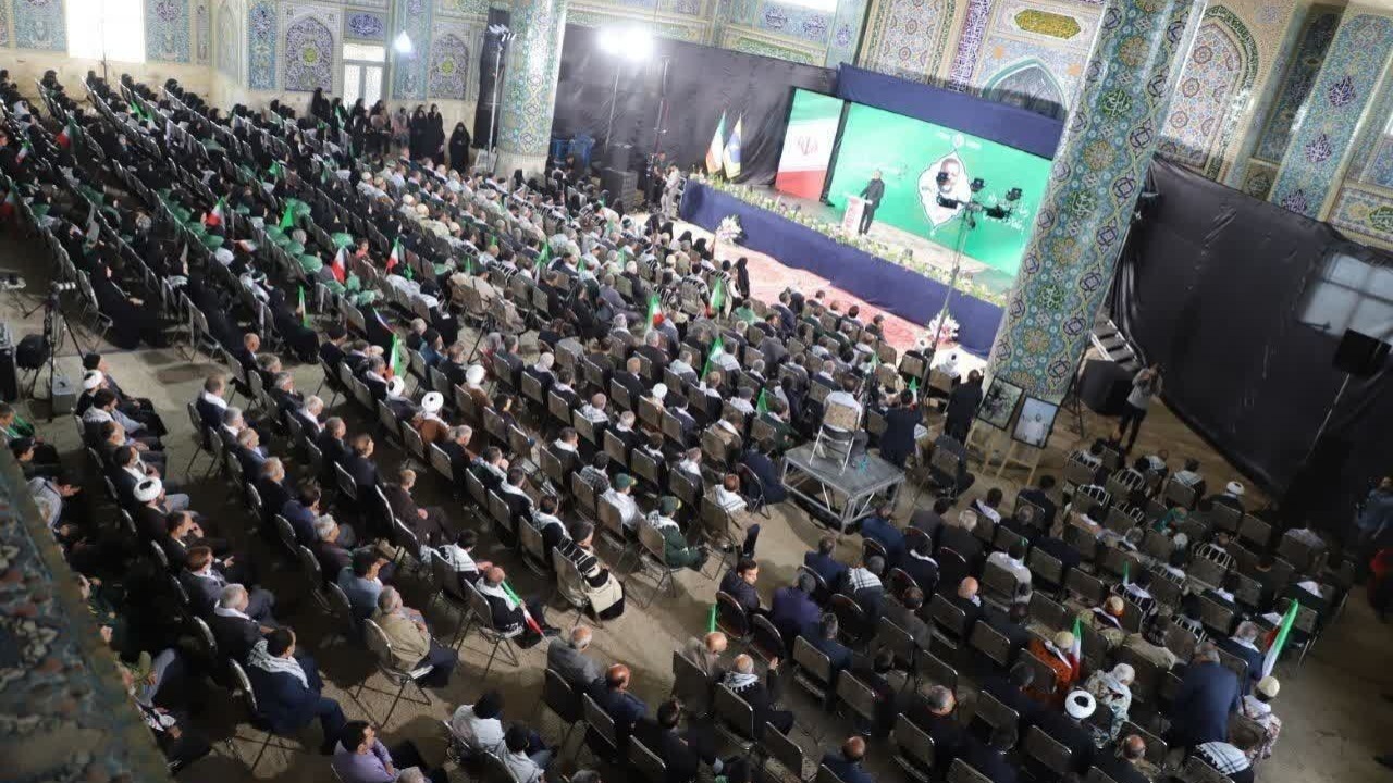 اربعین سرلشکر پاسدار شهید غلامرضا سلیمانی در فارسان + تصاویر
