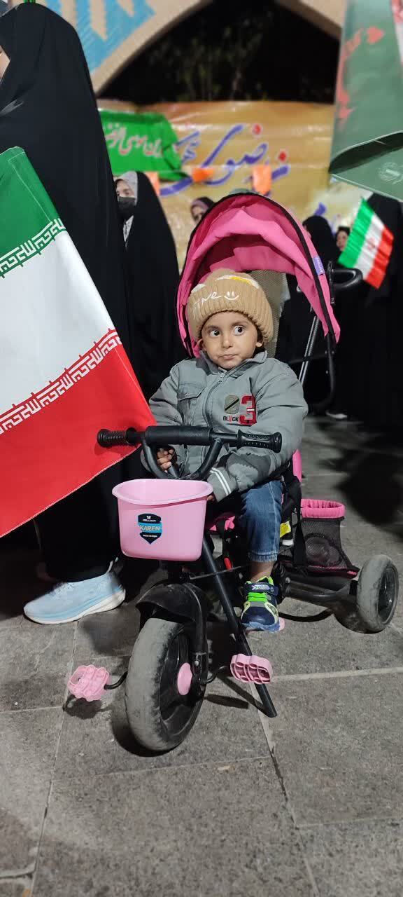 برگزاری همایش امام رضایی های جان فدا در صالح آباد