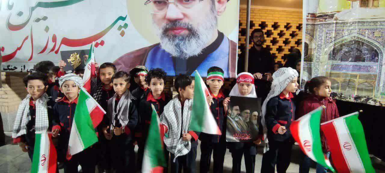 برگزاری همایش امام رضایی های جان فدا در صالح آباد
