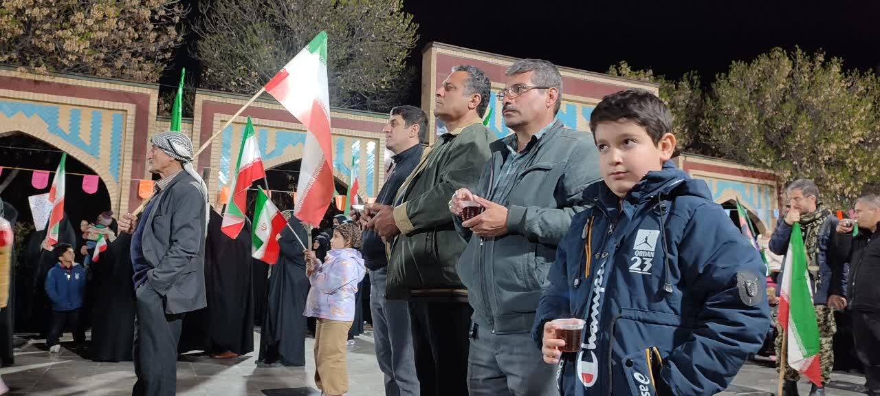 برگزاری همایش امام رضایی های جان فدا در صالح آباد