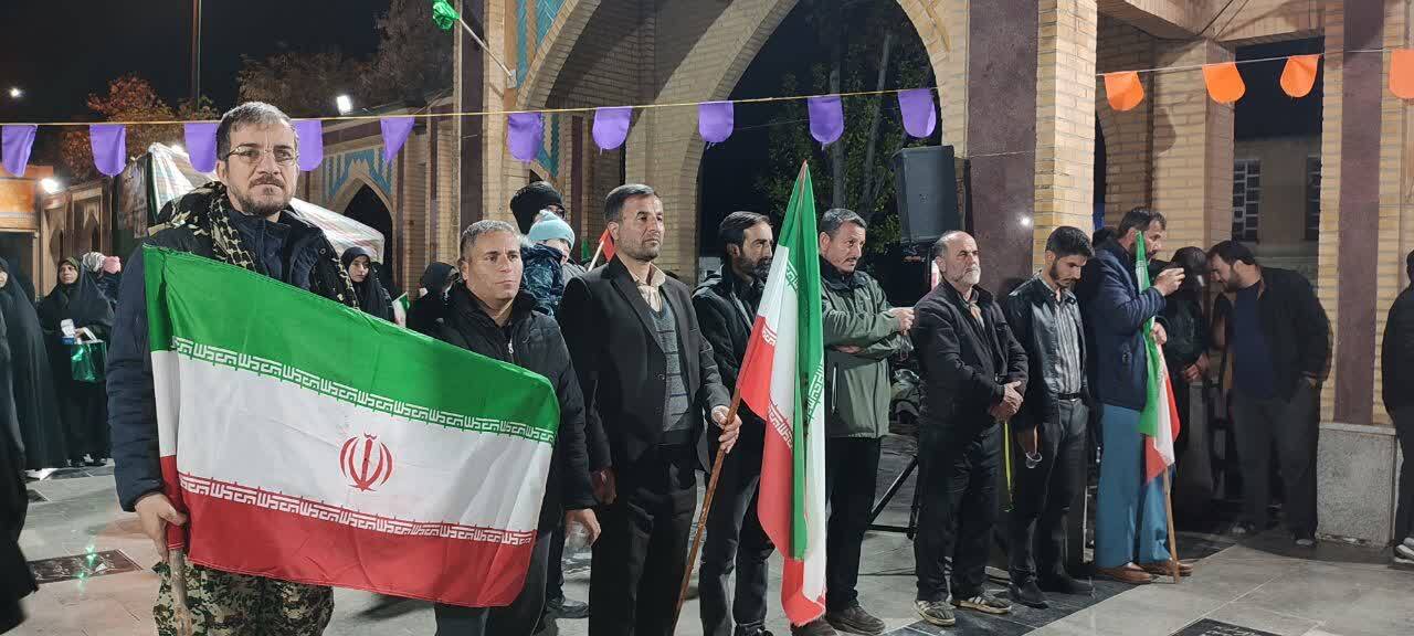 برگزاری همایش امام رضایی های جان فدا در صالح آباد
