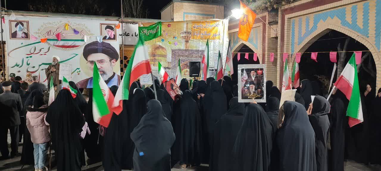 برگزاری همایش امام رضایی های جان فدا در صالح آباد