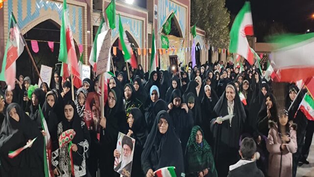 برگزاری همایش امام رضایی های جان فدا در صالح آباد