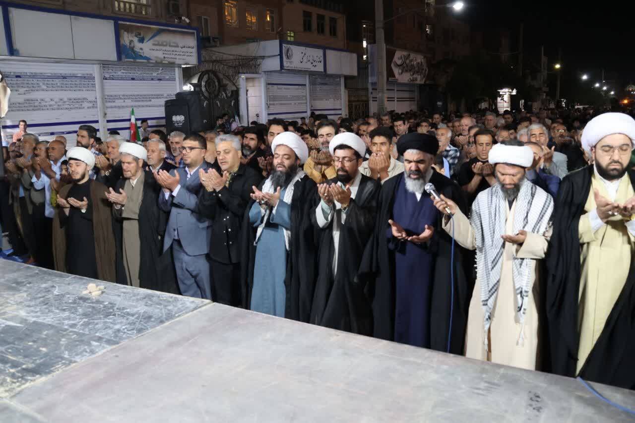 شصت&zwnj;ودومین اجتماع مردمی بخش گلستان و اقامه نماز استغاثه
