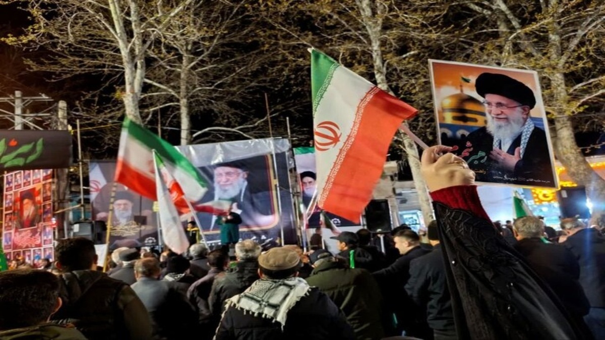 باشگاه خبرنگاران -اجتماع باشکوه مردم بهرمان در حمایت از آرمان‌های انقلاب + عکس