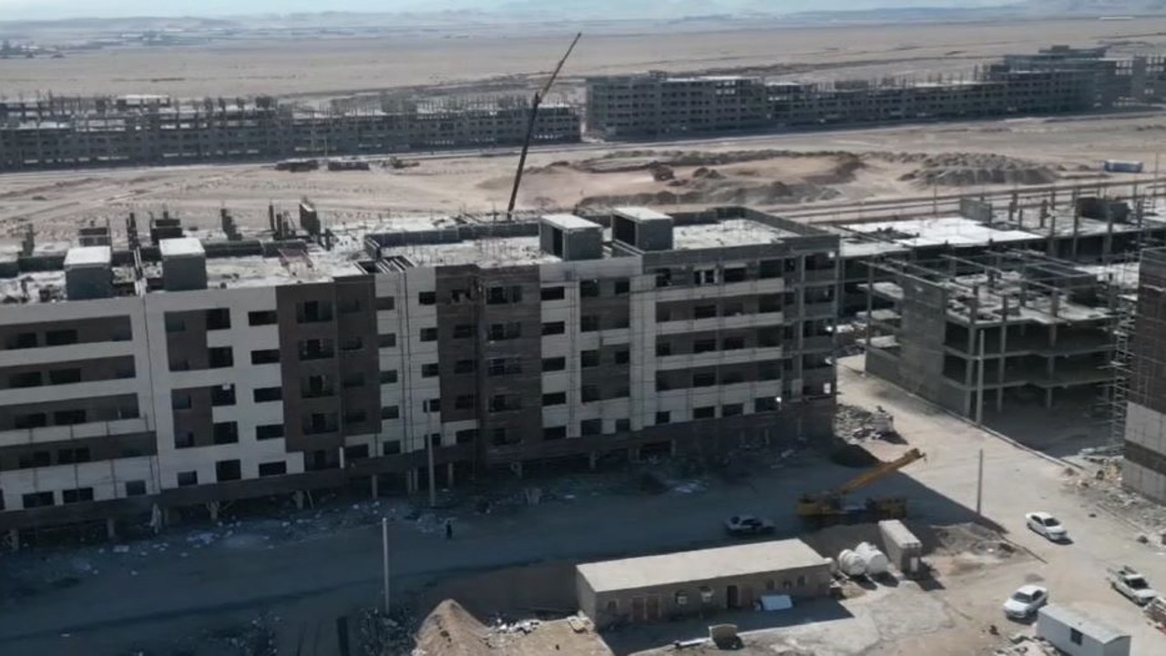 آماده‌سازی سایت نهضت ملی مسکن تفتان‌شهر زاهدان از ۶۰ درصد فراتر رفت