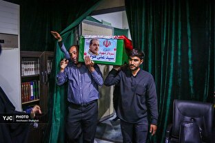 آیین وداع با پیکر پاک شهید سیدعلی هوایی در تهران