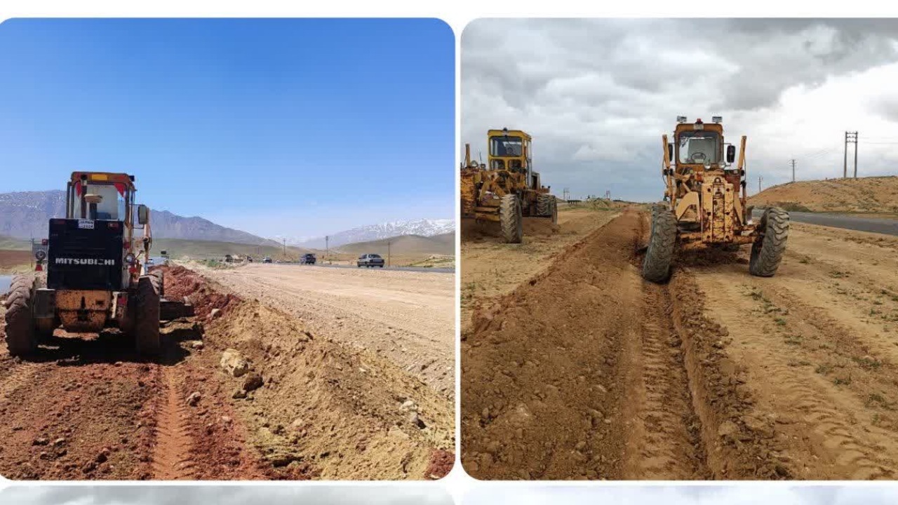انسداد ۸ راه دسترسی غیرمجاز در محور بروجن به گندمان
