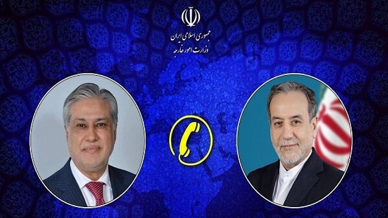 گفت‌وگوی تلفنی وزرای امور خارجه ایران و پاکستان