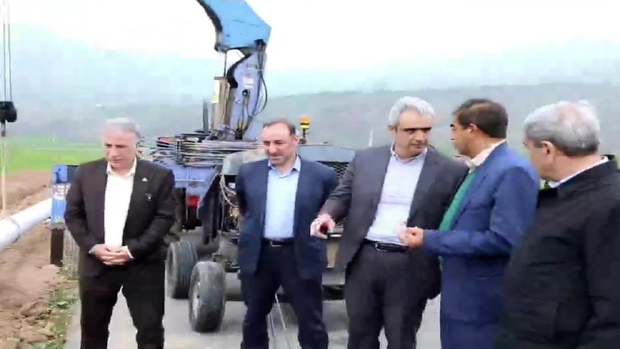 پیشرفت ۳۰ درصدی پروژه خط انتقال گاز هوراند به آبش‌احمد