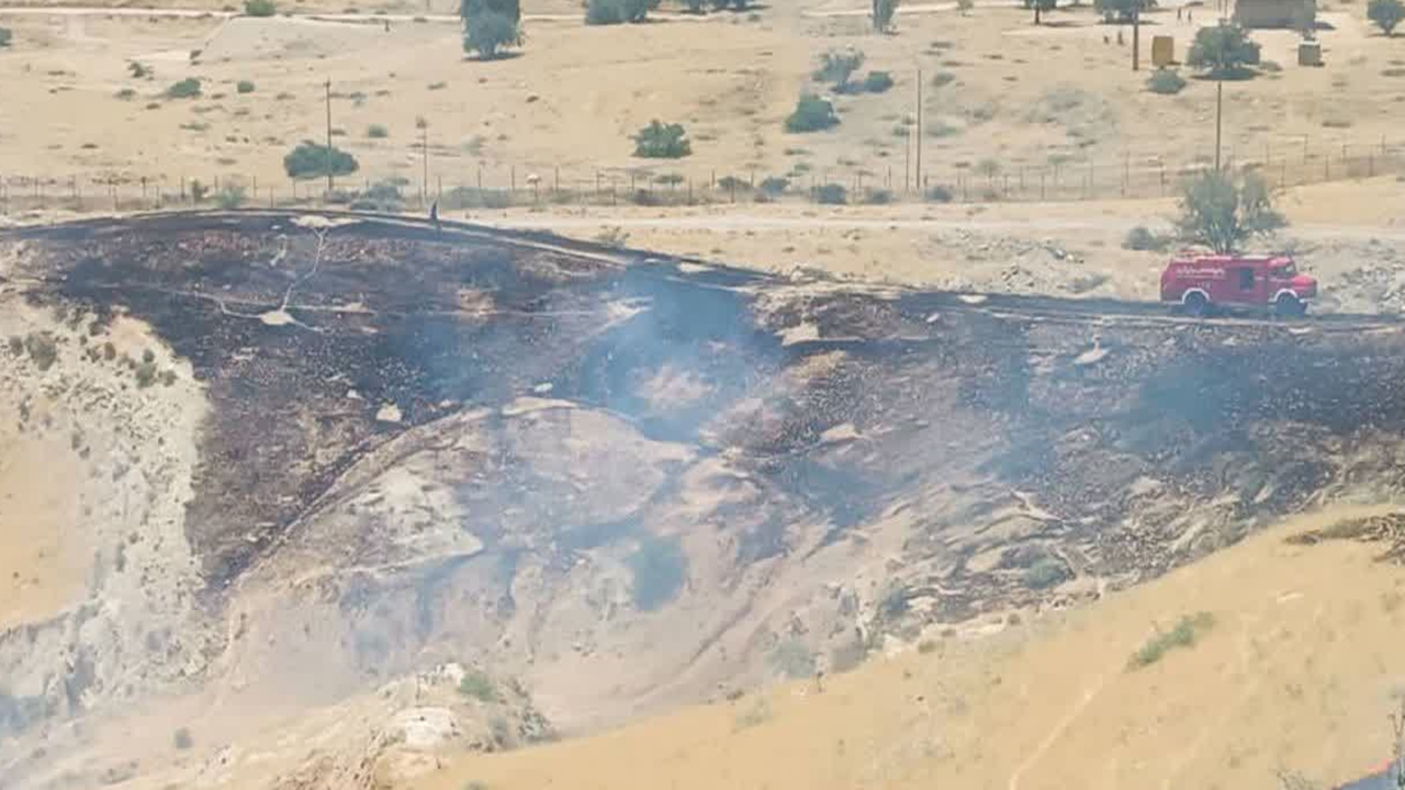 آتش سوزی مراتع