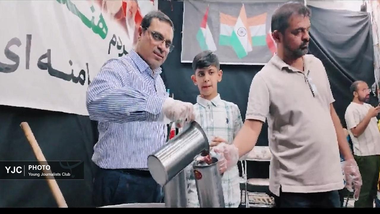 موکب هندی‌ها، تصویری از همدلی بی‌مرز در قم+تصاویر