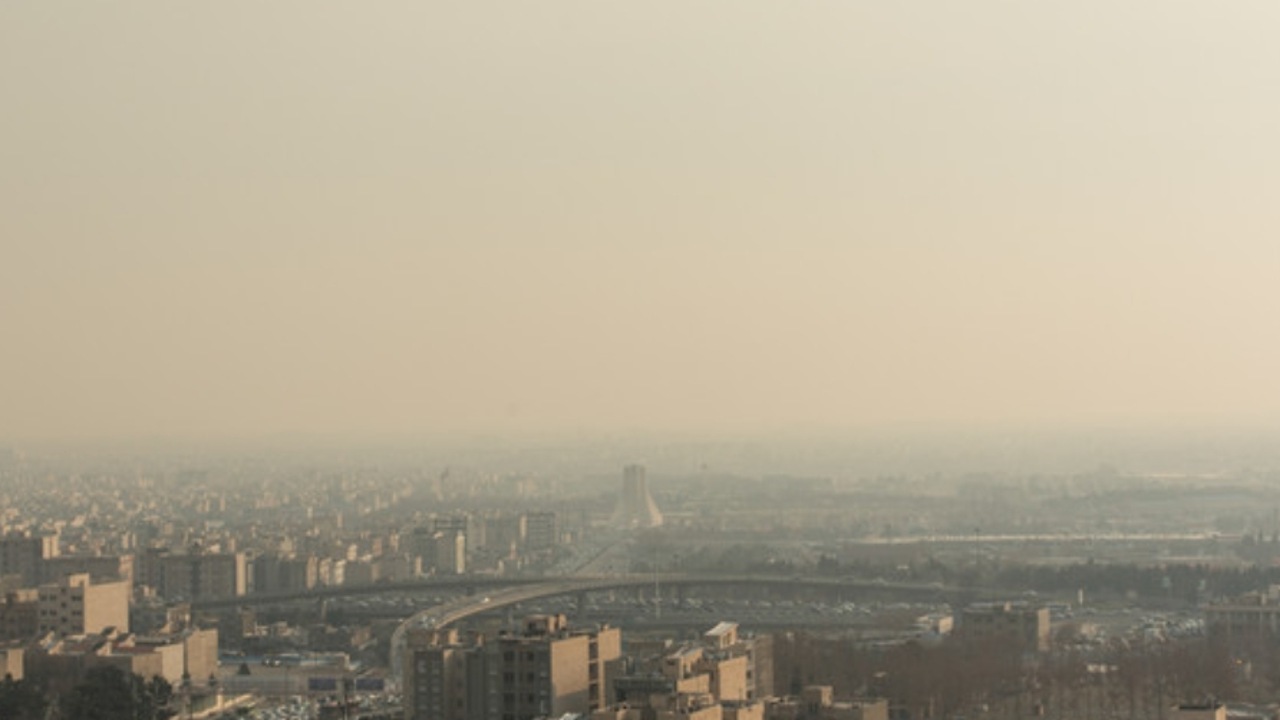 کاهش کیفیت هوا و احتمال وقوع گرد و خاک برای تهران