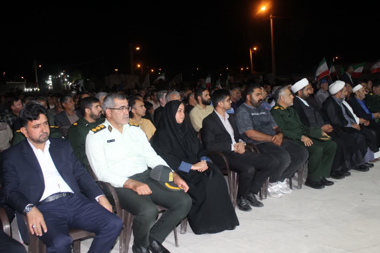 برگزاری مراسم یادواره شهدا در شهر محمله برگزاری مراسم یادواره شهدا در شهر محمله