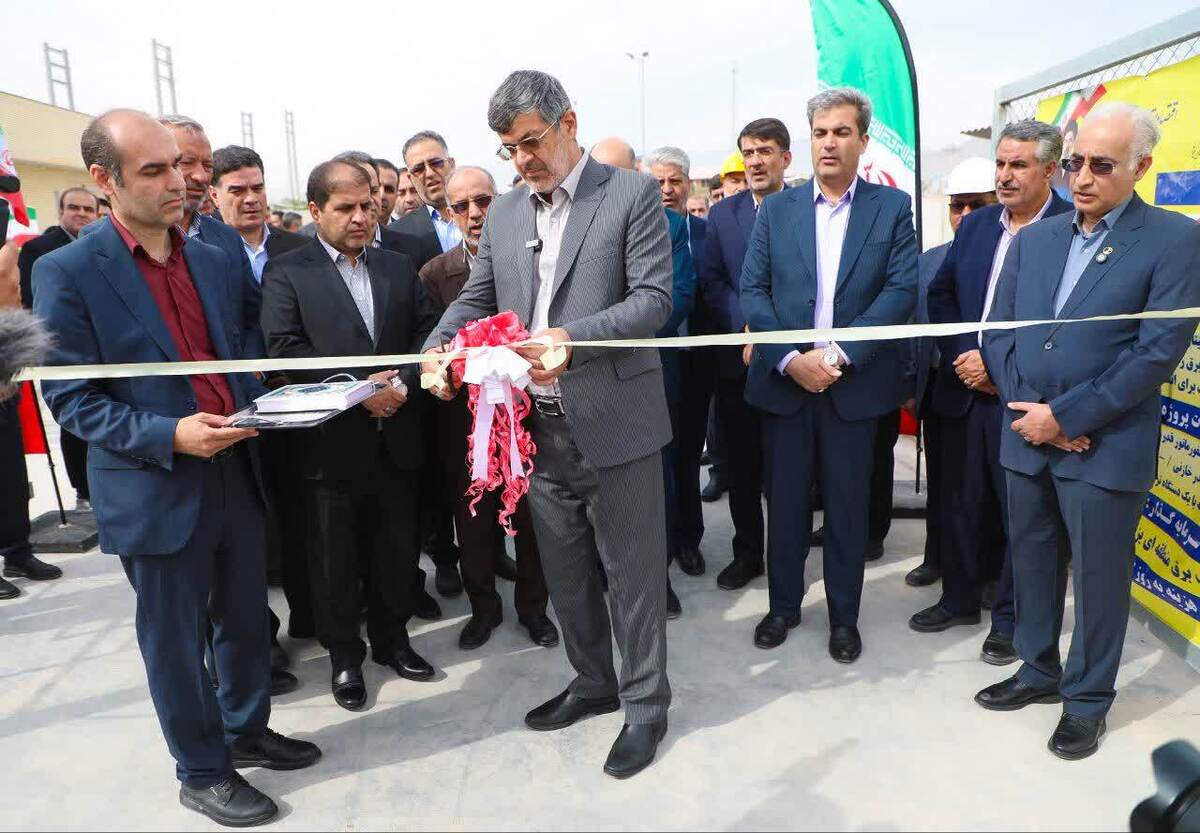 باشگاه خبرنگاران -افتتاح پروژه پست ۶۳ به ۲۰ کیلوولت باغستان تفت