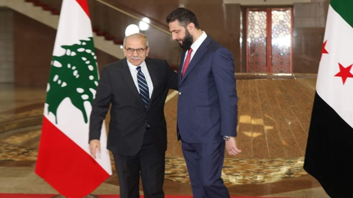 باشگاه خبرنگاران -دیدار الجولانی و نواف سلام در دمشق