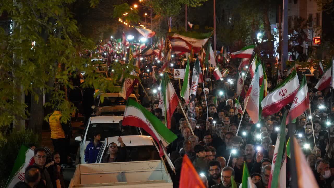 اجتماع بزرگ خوی‌ها در خونخواهی رهبر شهید انقلاب اسلامی + عکس