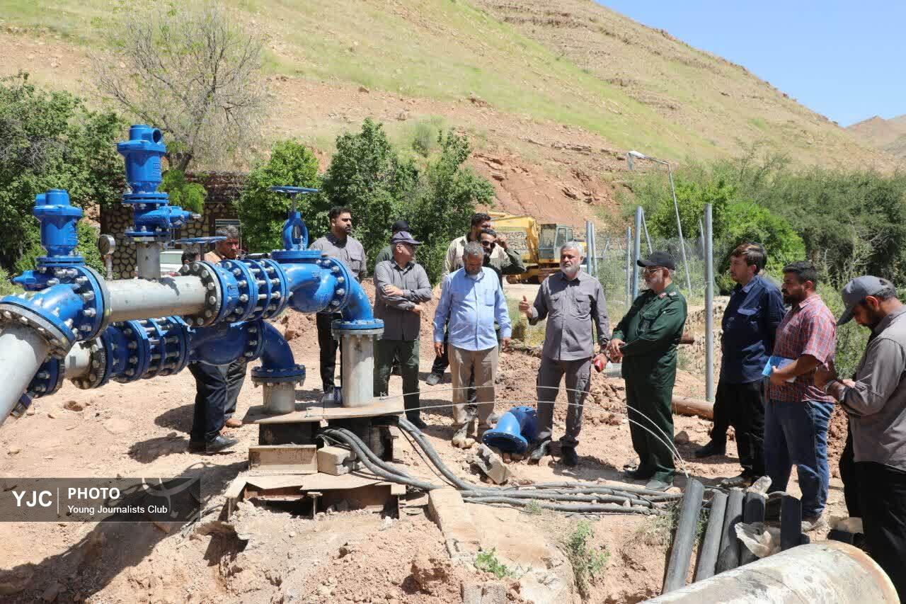 اجرای آزمایشی طرح بزرگ آبرسانی به ۹۰ روستای اندیکا