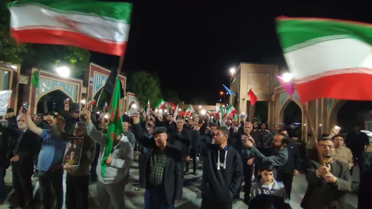 حماسه سازی صالح آبادی&zwnj;ها در تجمع اقتدار و مقاومت