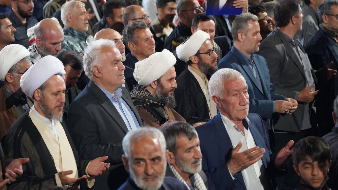 حضور حماسی مردم خوی در تجمعات اقتدار و مقاومت