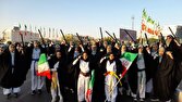 مذاکره با آمریکا عاقلانه نیست/بانوان رزمی‌کاربسیجی استان یزد راوی پیام رهبر شهید+فیلم