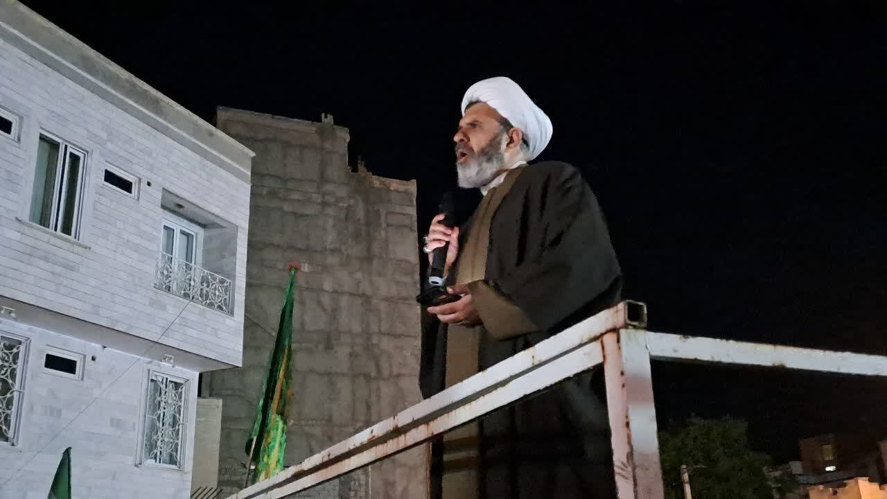 تجمع شبانه مردم انقلابی خوی