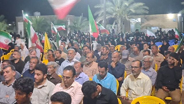 حضور مردم انقلابی آبدان در میدان حماسه و اقتدار