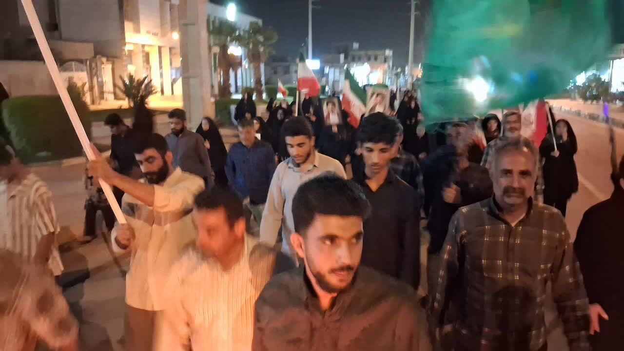 حضور مردم انقلابی آبدان در میدان حماسه و اقتدار