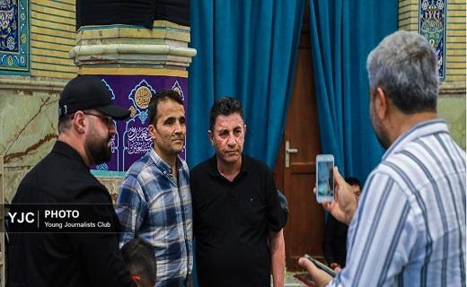 تشرف امیر قلعه نویی به مسجد مقدس مسجد جمکران+ تصاویر