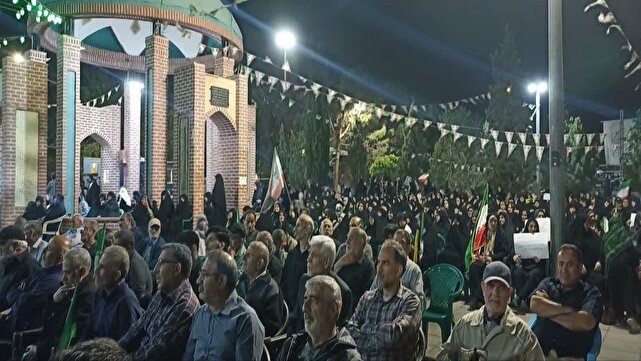 شور و حال خاورشهری&zwnj;ها در هفتاد و هشتمین شب اقتدار و مقاومت