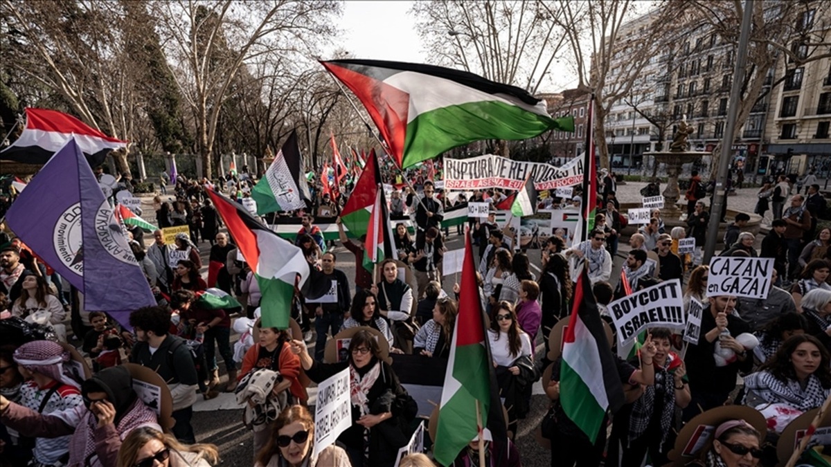 بازداشت یک فلسطینی در برلین + فیلم