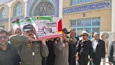 پیکر خلبان شهید حامد سروآزاد در خرمشهر تشییع و خاکسپاری شد