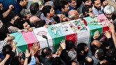 تشییع پیکر سه شهید حملات صهیونی آمریکایی در شیروان خراسان‌شمالی