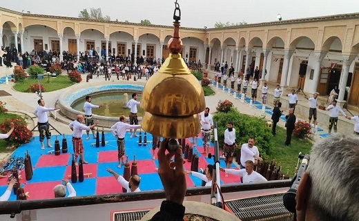 برگزاری همایش ورزش پهلوانی در قلعه چالشتر