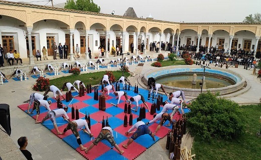 برگزاری همایش ورزش پهلوانی در قلعه چالشتر