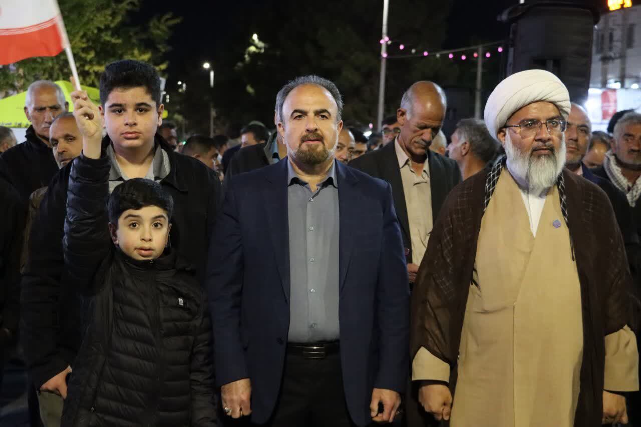 جلوه&zwnj;هایی از پنجاه وسومین اجتماع عظیم مردم انقلابی و شهید پرور ماهدشت