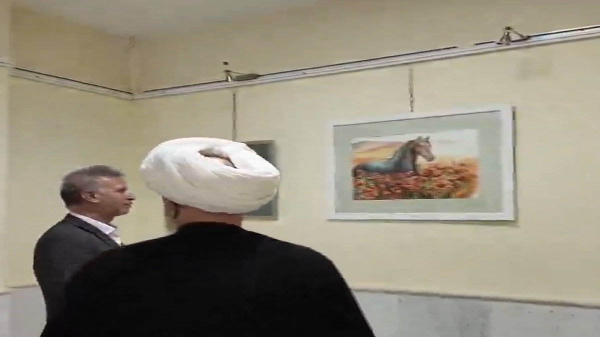 باشگاه خبرنگاران -گشایش نمایشگاه نقاشی در عجب‌شیر