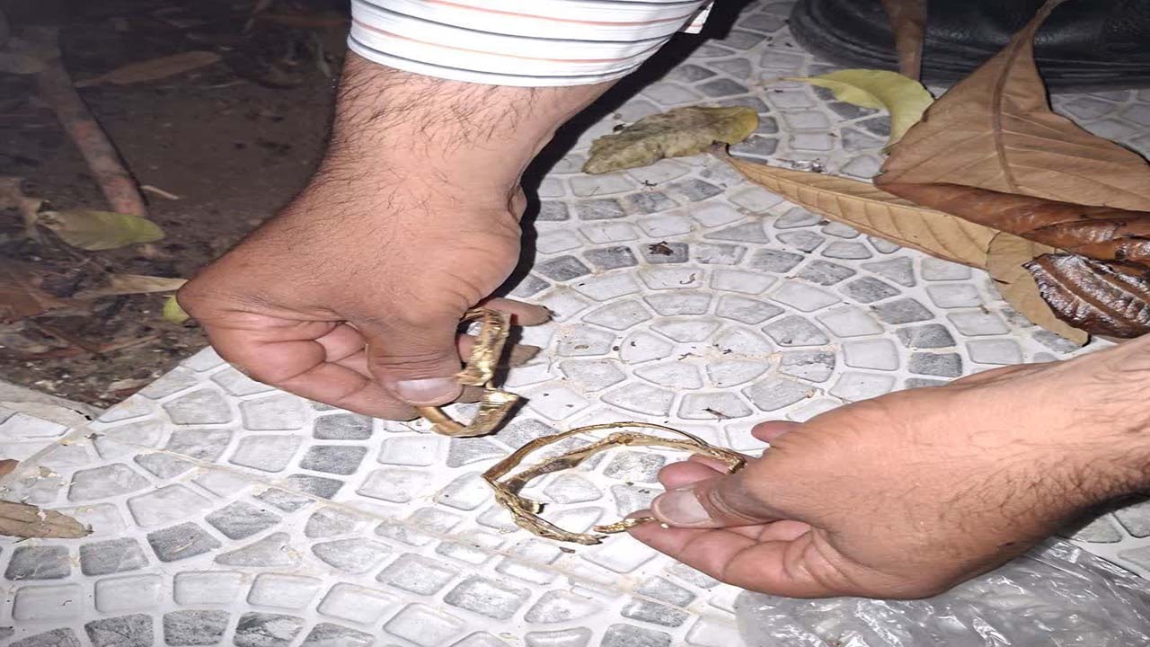 دستگیری سارق طلاجات مادربزرگ/کشف طلا‌ها از باغچه